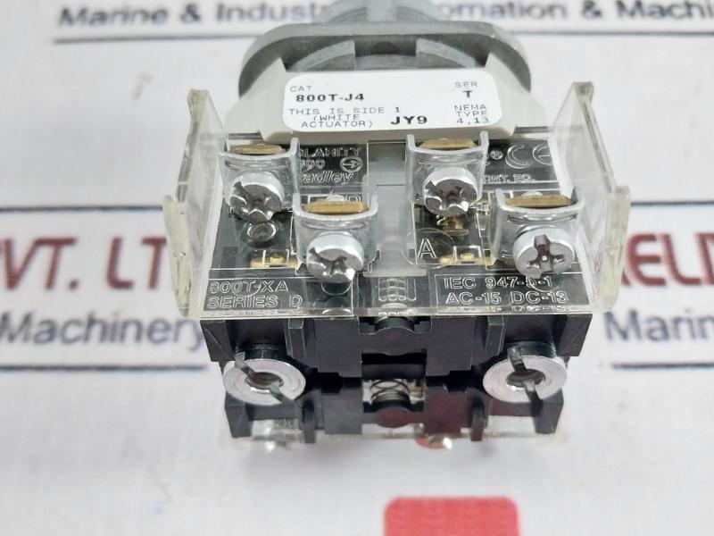 Allen-bradley 800T-j4 Selector Switch 30Mm Ser T