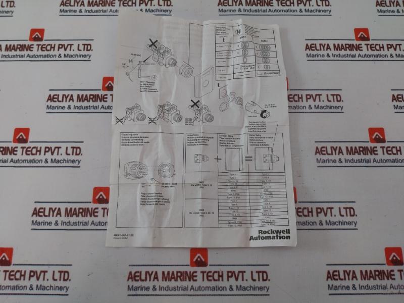 Allen-bradley 800T-j4 Selector Switch Nz9 Iec 947-5-1