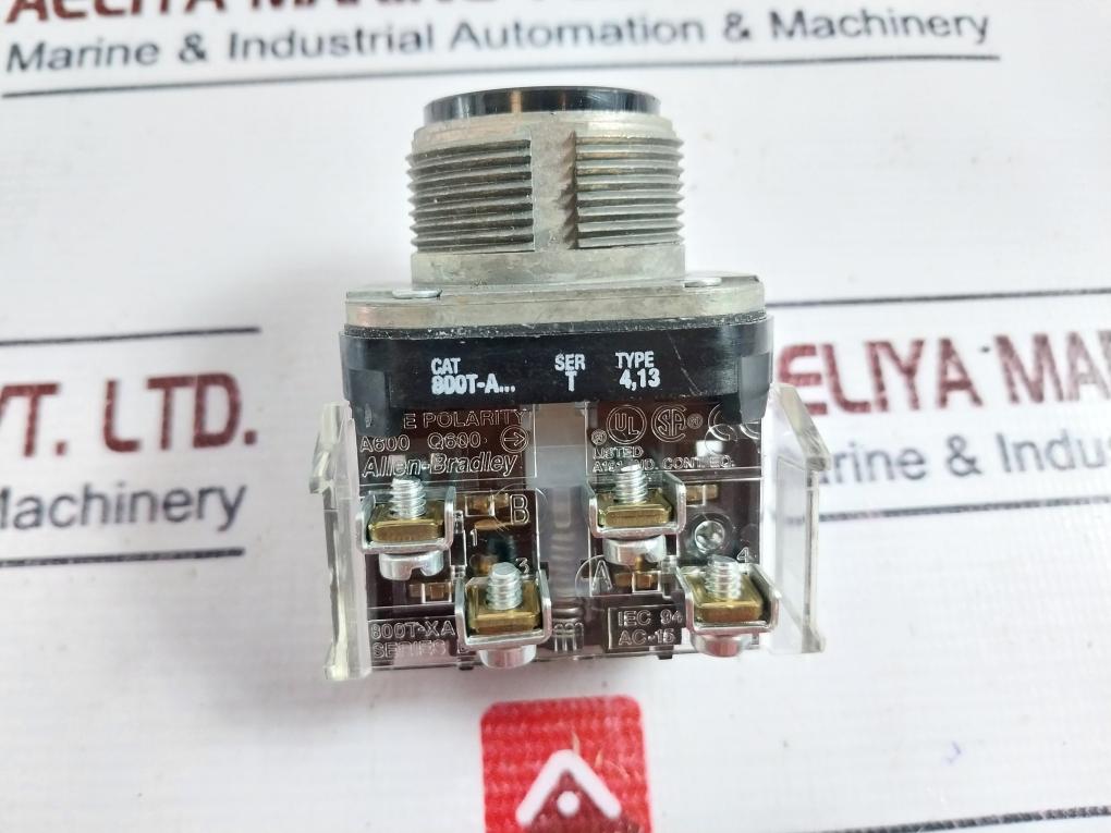 Allen-bradley 800t-a Flush Head Pushbutton Switch 800ta2a