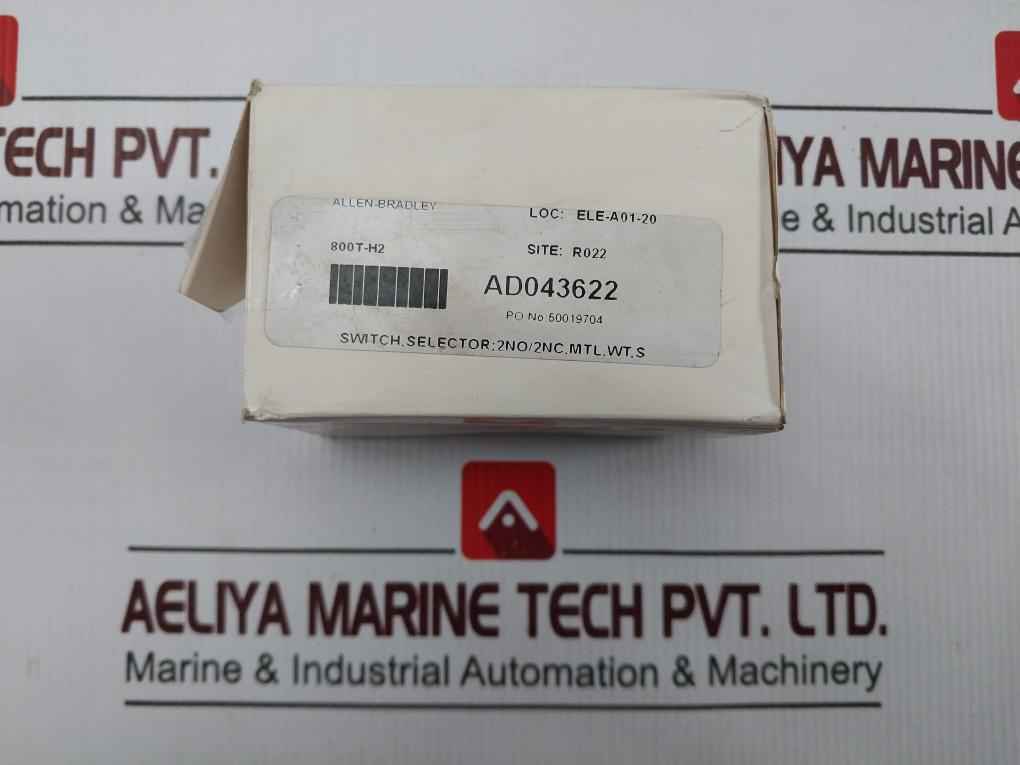 Allen-bradley 800t-h2 Selector Switch Set 184863 30mm