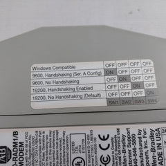 Allen-bradley 9300-radm1/B Remote Access Dial-in Modem 2G1138802