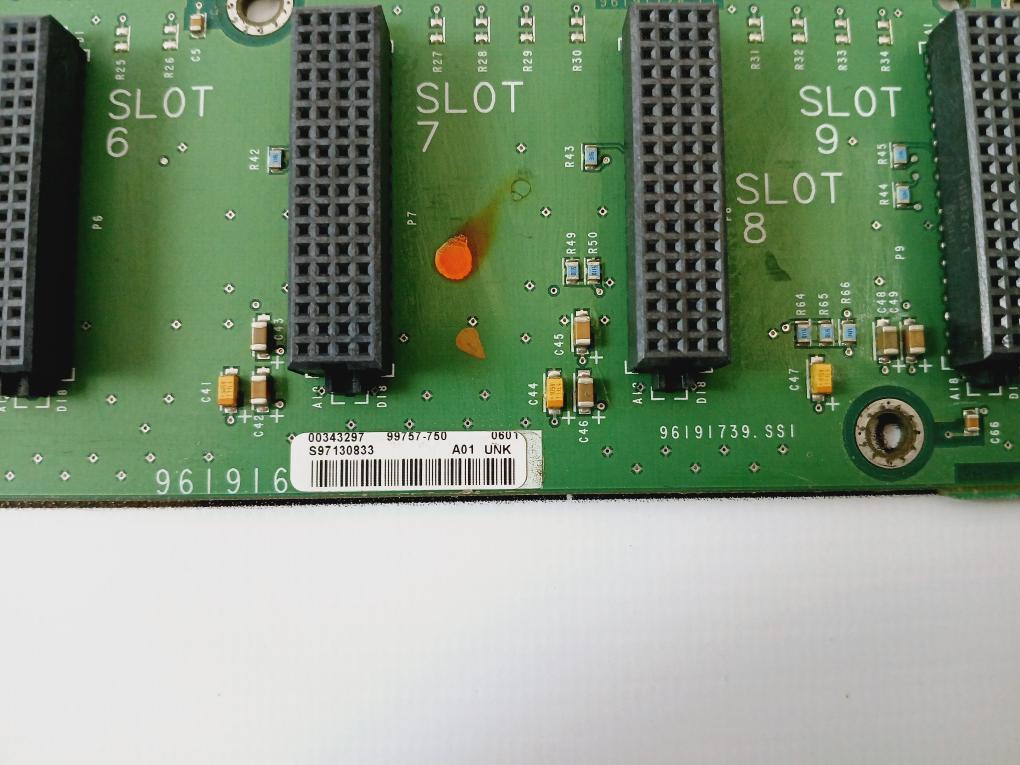 Allen-bradley 961916 0-9 Slot Printed Circuit Board 96191739.ssi