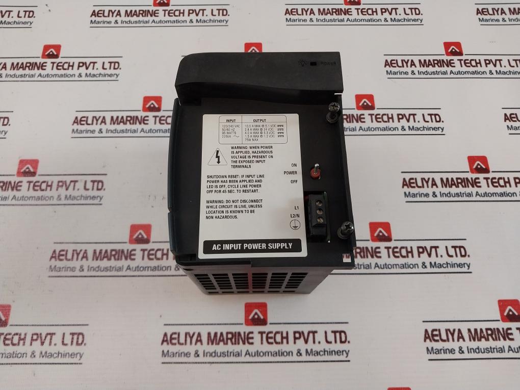 Allen-bradley Control Logix 1756-pb72 Power Supply Series: B 97060675 C01