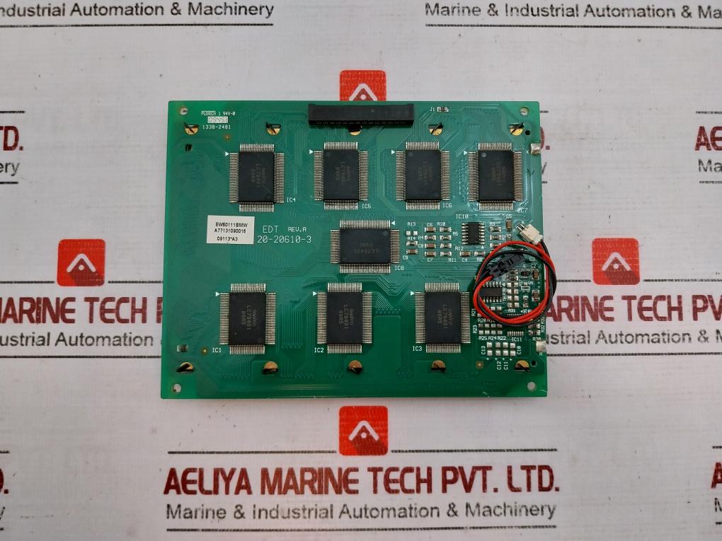 Allen-Bradley EDT 20-20610-3 LCD Display Module Rev A EW50111BMW 50-20088-0A
