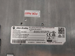 Allen-bradley Kinetix 5700 2198-d020-ers3 Dual Axis Inverter