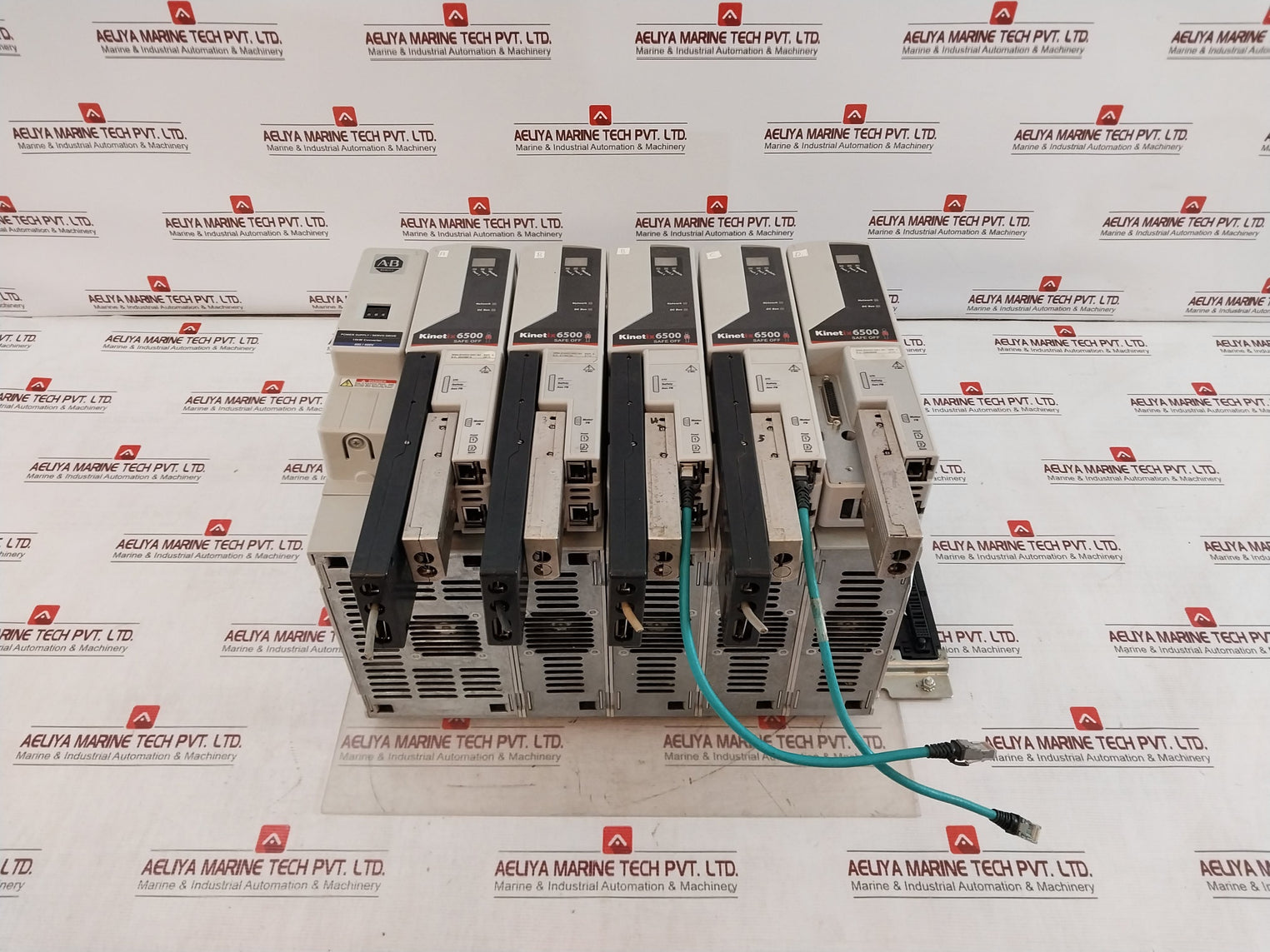 Allen-bradley Kinetix 6500 2094-bc02-m02-m Ser A Modular Multi-axis Servo Drive