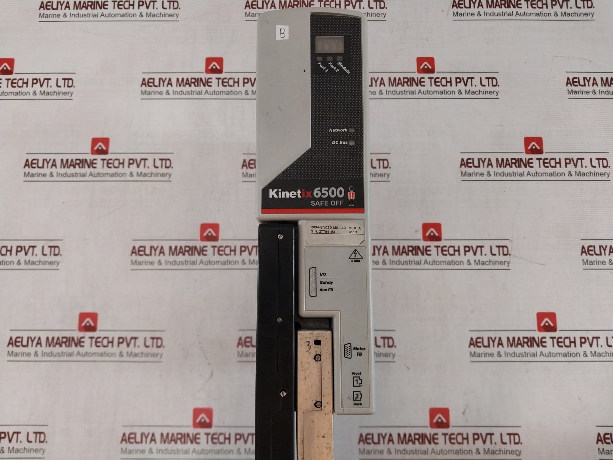 Allen-bradley Kinetix 6500 2094-bc02-m02-m Ser A Modular Multi-axis Servo Drive