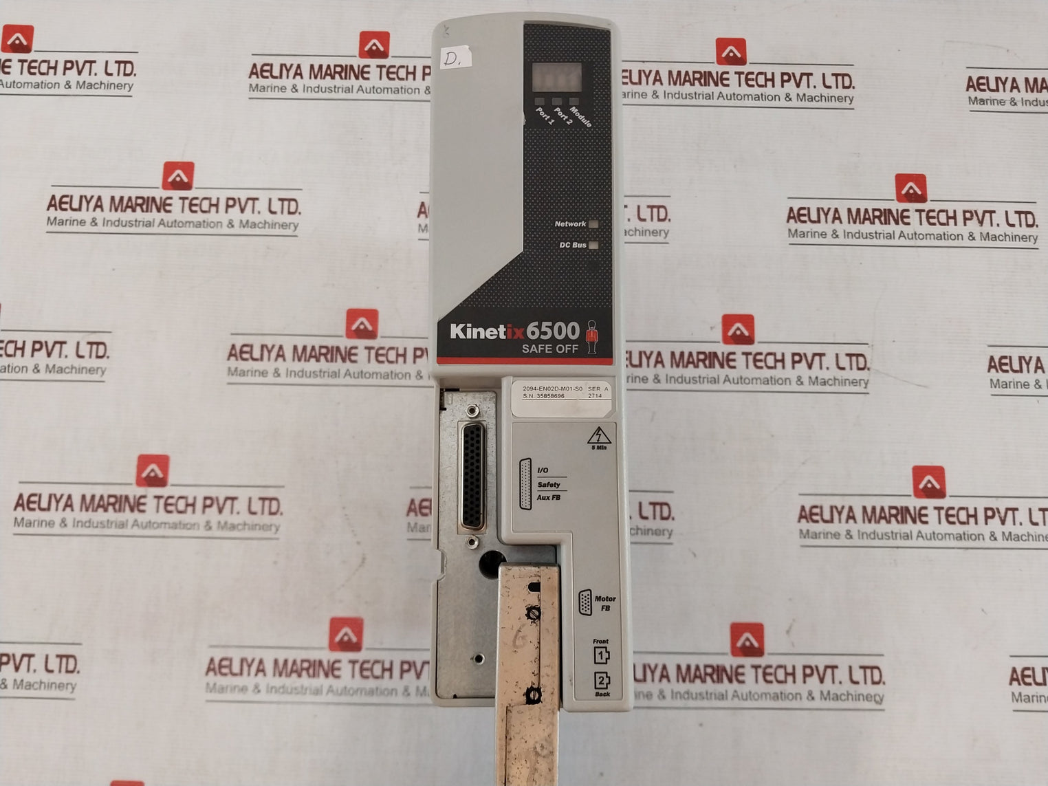 Allen-bradley Kinetix 6500 2094-bc02-m02-m Ser A Modular Multi-axis Servo Drive