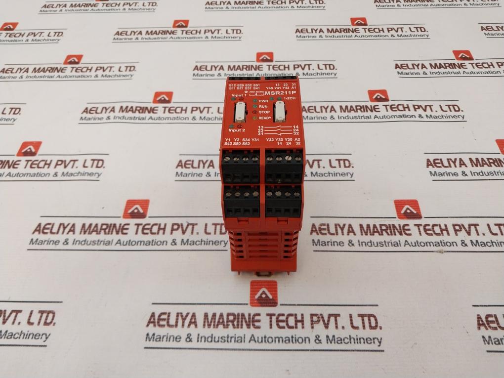 Allen-bradley Msr211P Safety Relay 24Vdc