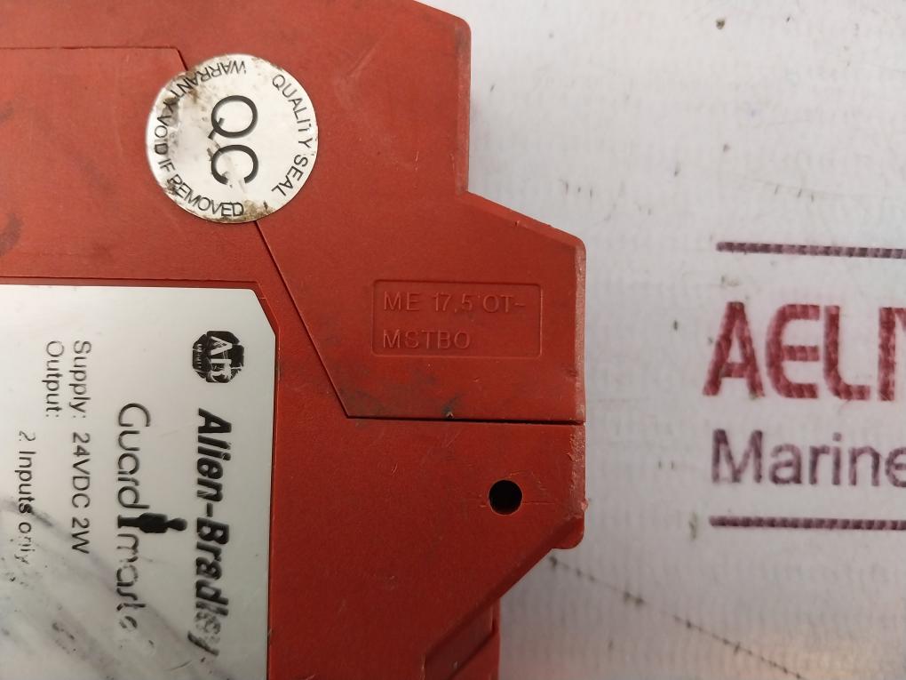 Allen-bradley Msr220P Guardmaster Safety Relay 440R-h23178 24Vdc 2W
