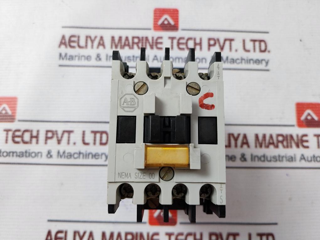 Allen-bradley Nema Size 00 Contactor 120V 60Hz