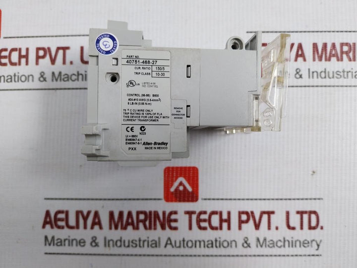 Allen-bradley Overload Relay 690V 30-150A Part No 40751-468-27