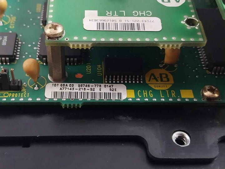 Allen-bradley Panelview 600 Hmi Operator Terminal Panel (not Working)