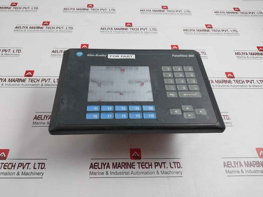 Allen-bradley Panelview 600 Hmi Operator Terminal Panel (not Working)