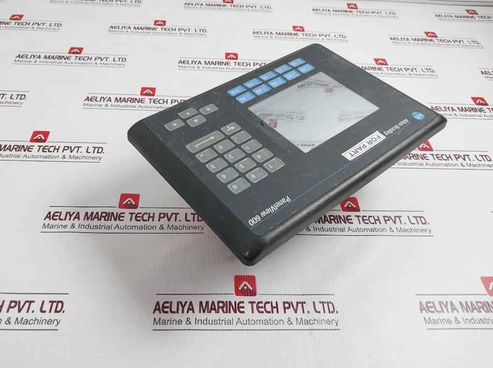 Allen-bradley Panelview 600 Hmi Operator Terminal Panel (not Working)