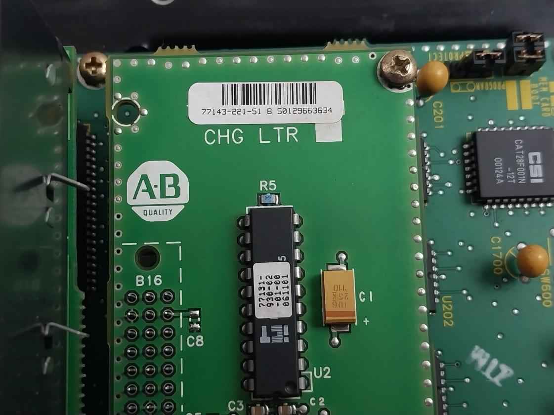 Allen-bradley Panelview 600 Hmi Operator Terminal Panel (not Working)