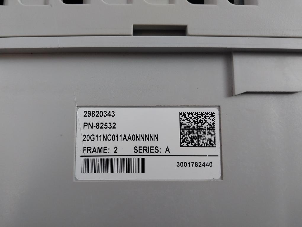 Allen-bradley Powerflex 755 Ac Drive 20G11Nc011Ja0Nn, With Embedded Ethernet/Ip