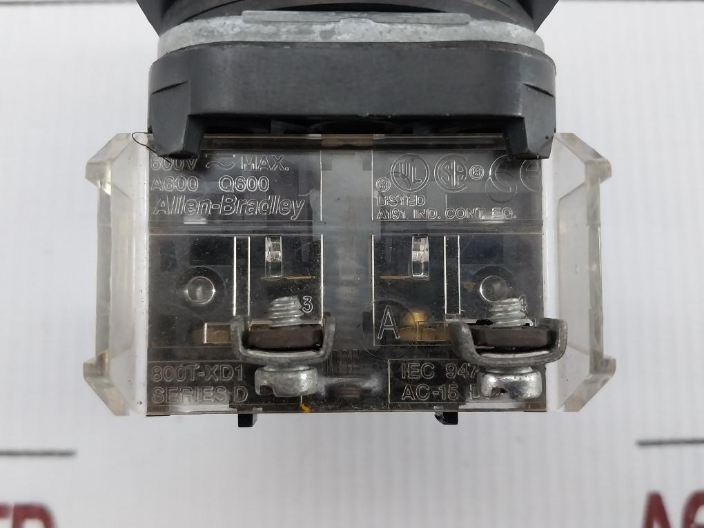 Allen-bradley Push Button Switch 600V 800T-a