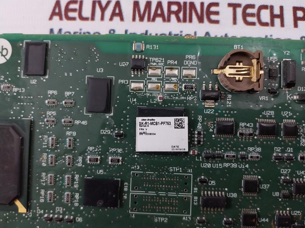 Allen-bradley Sk-r1-mcb1-pf753 Main Cpu Board Pn-43652 2