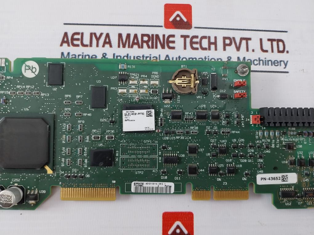 Allen-bradley Sk-r1-mcb1-pf753 Main Cpu Board Pn-43652 2