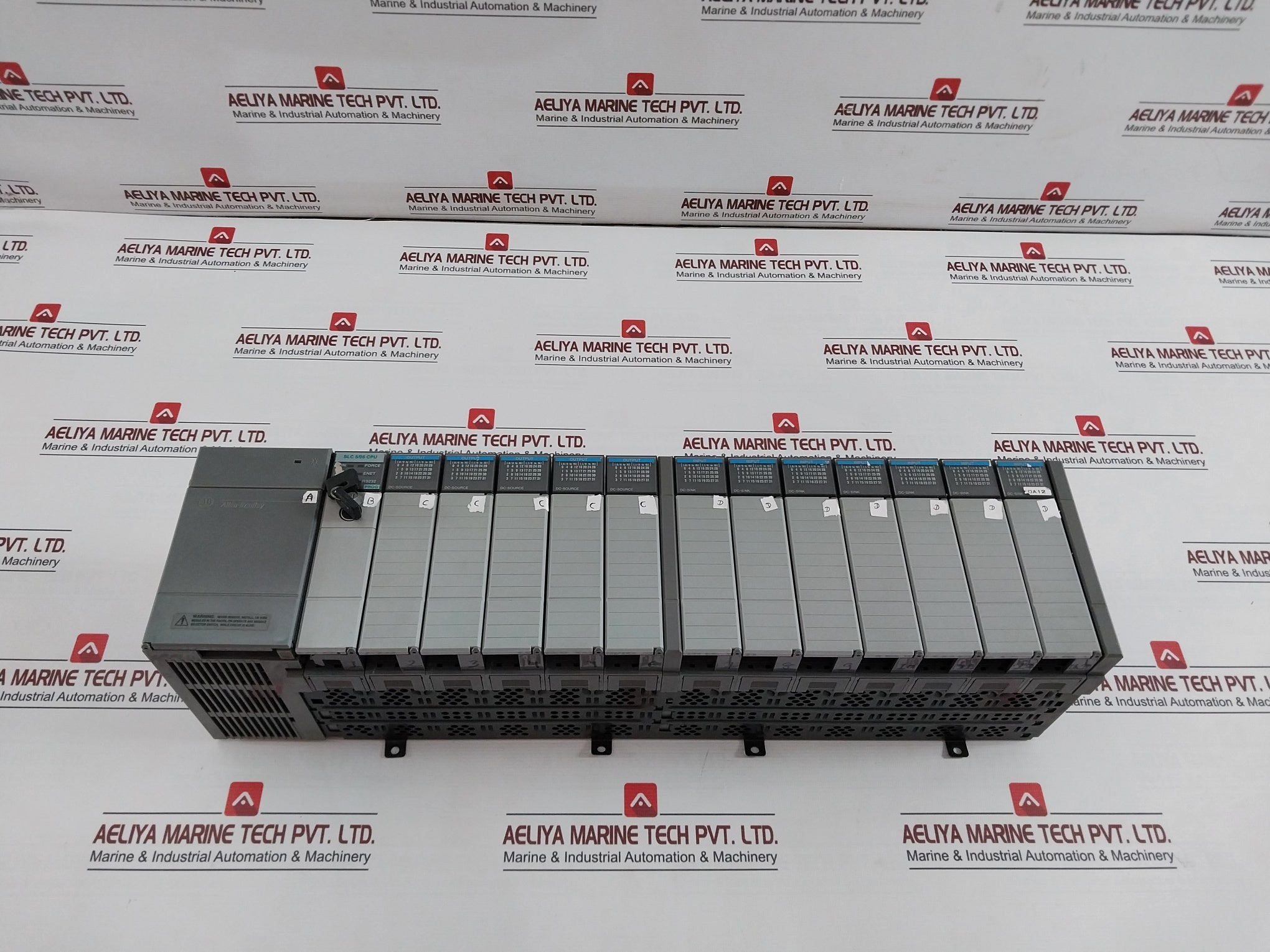 Allen-bradley Slc 500 13-slot Module Rack Controller 1746-a13, 1746-p2,1746-ob32Allen-bradley