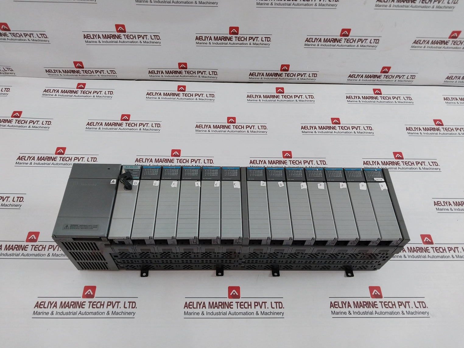 Allen-bradley Slc 500 13-slot Module Rack Controller 1746-a13, 1746-p2,1746-ob32Allen-bradley