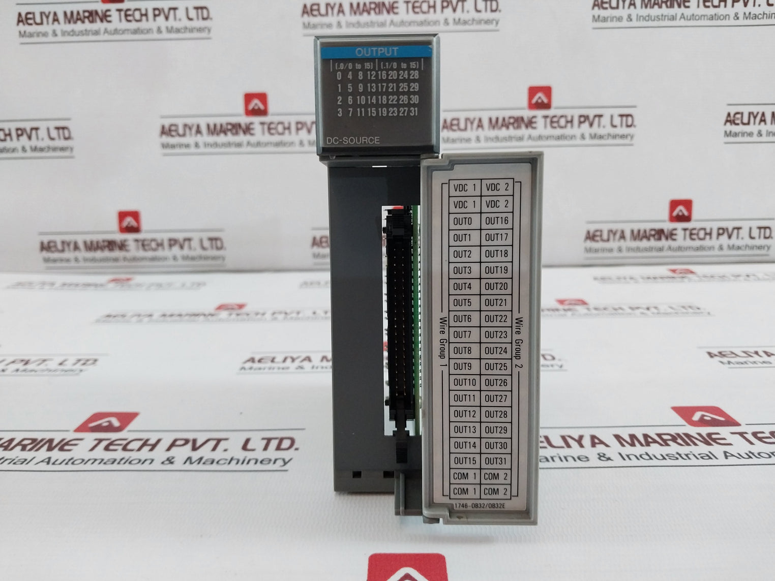 Allen-bradley Slc 500 13-slot Module Rack Controller 1746-a13, 1746-p2,1746-ob32Allen-bradley