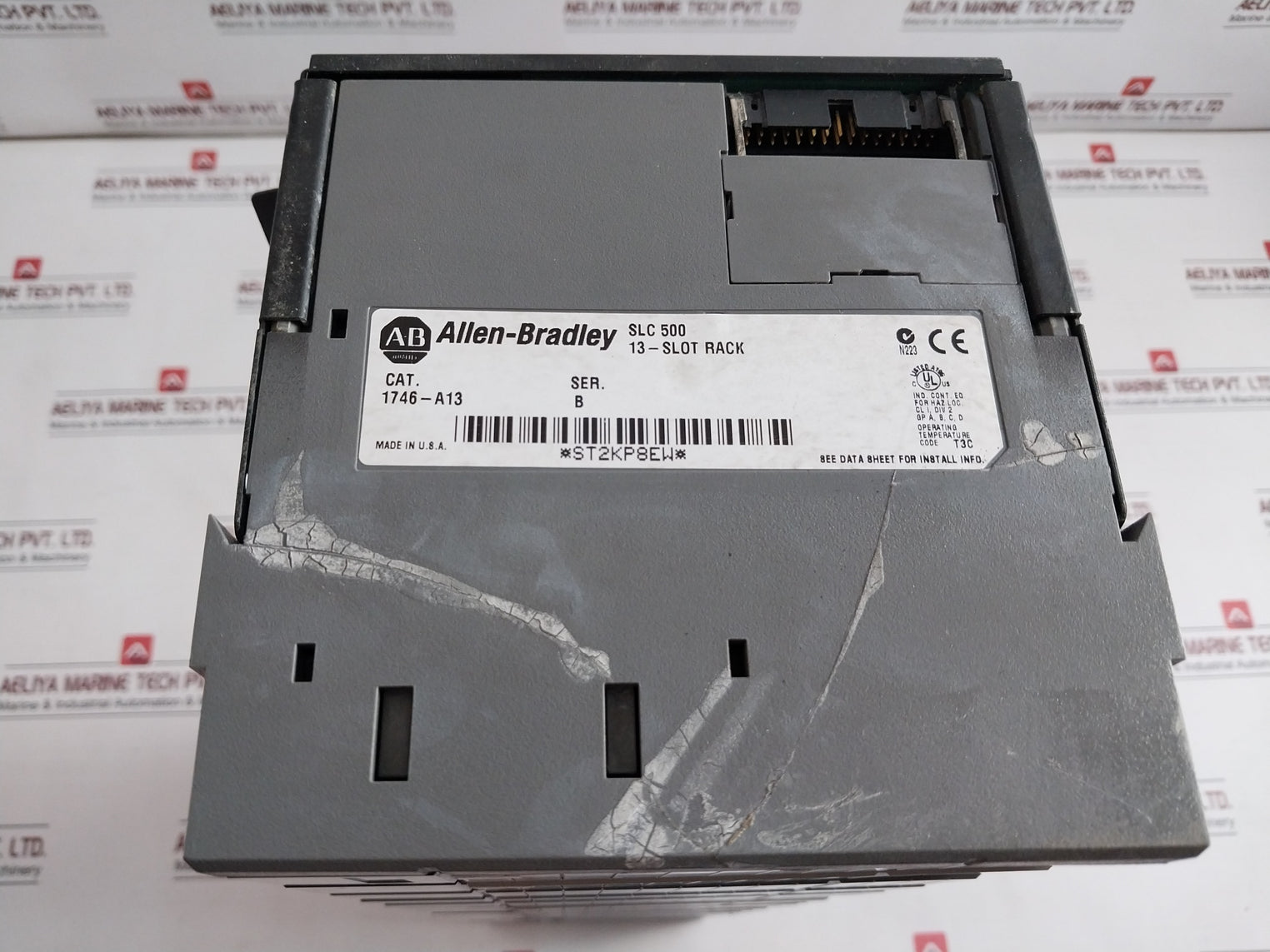 Allen-bradley Slc 500 13-slot Rack Controller Module 1746-a13 1746-p2 1747-l531