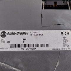Allen-bradley Slc 500 13-slot Rack Controller Module 1746-a13 1746-p2 1747-l531