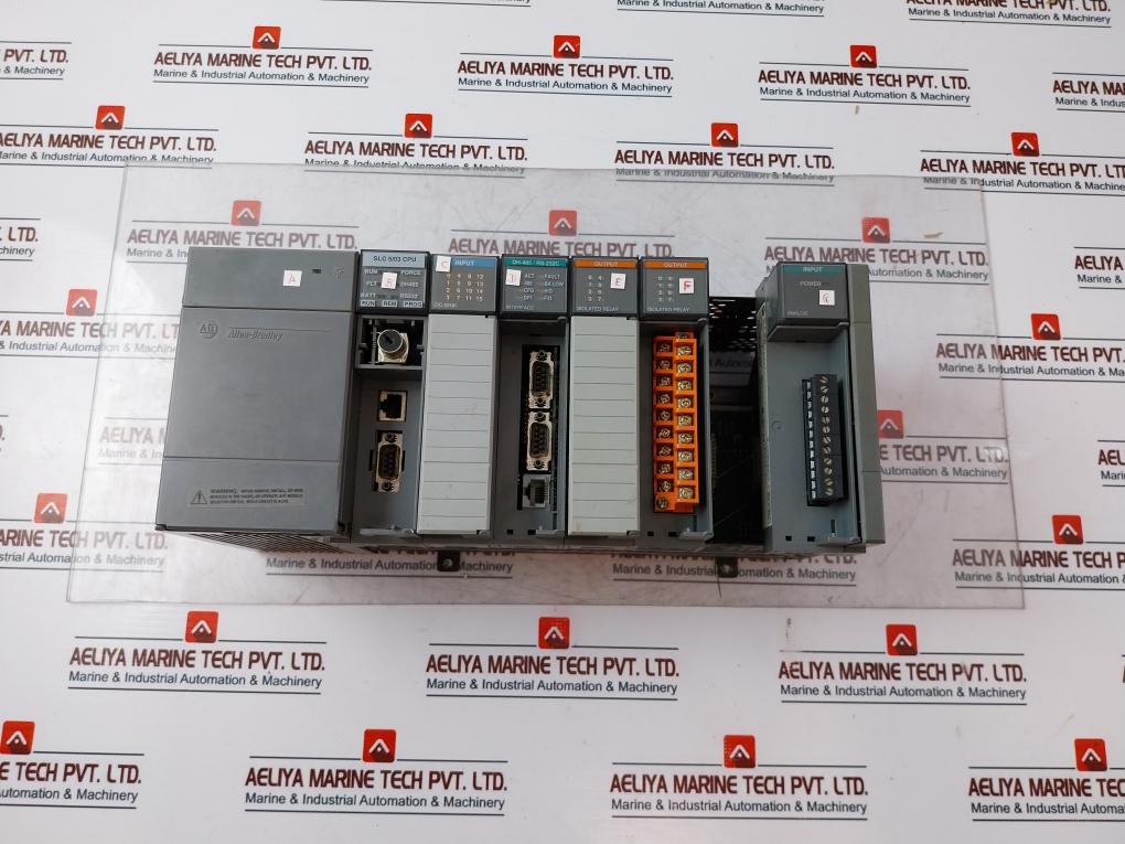 Allen-bradley Slc 500 7-slot Module Rack