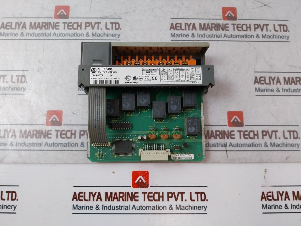 Allen-bradley Slc 500 7-slot Module Rack