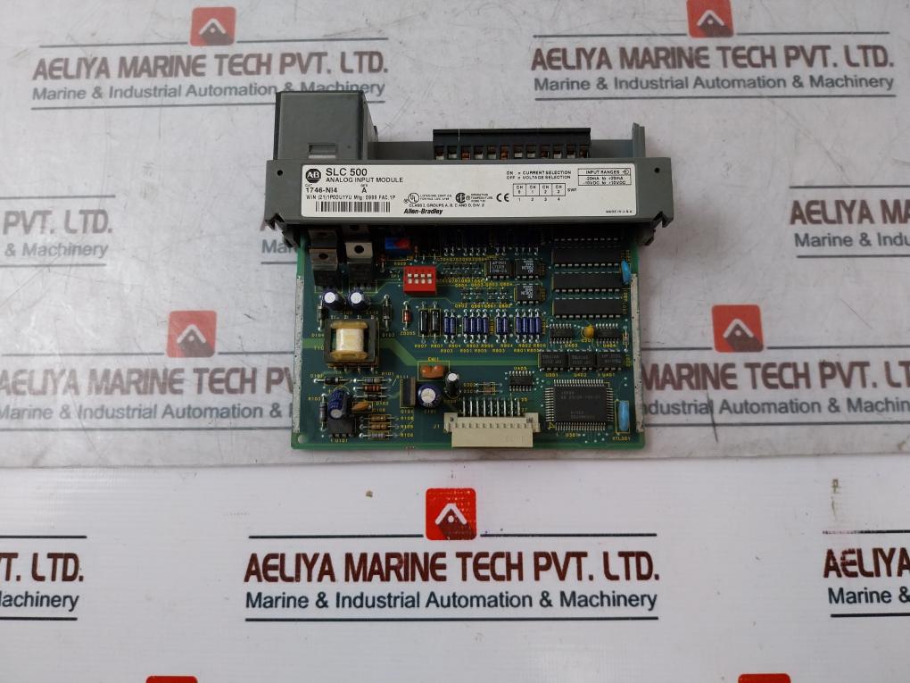 Allen-bradley Slc 500 7-slot Module Rack