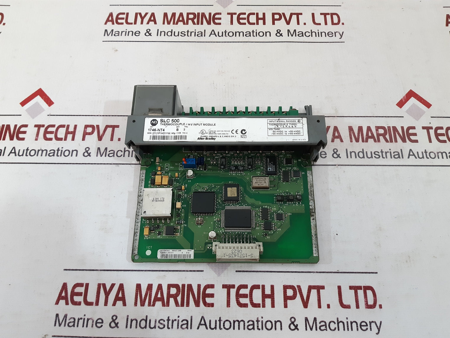 Allen-bradley Slc 500 Mv Input Module 1746-nt4 Cti 175