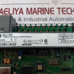 Allen-bradley Slc 500 Mv Input Module 1746-nt4 Cti 175