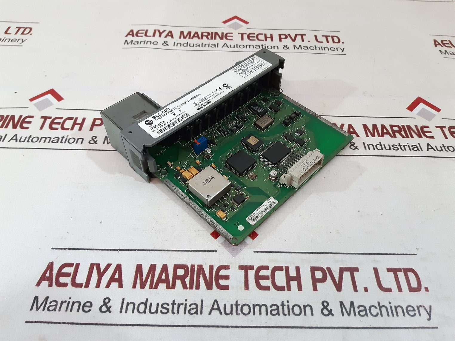 Allen-bradley Slc 500 Mv Input Module 1746-nt4 Cti 175