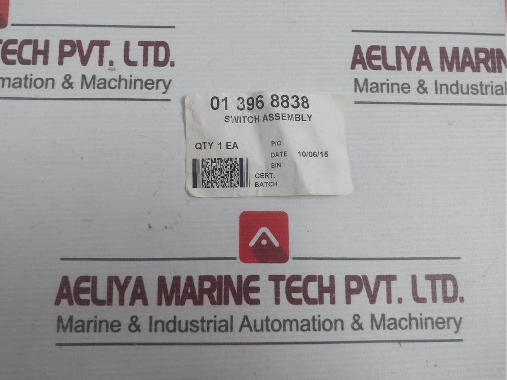 Allen-bradley Switch Assembly 800E-x01 10A 600V~Ac
