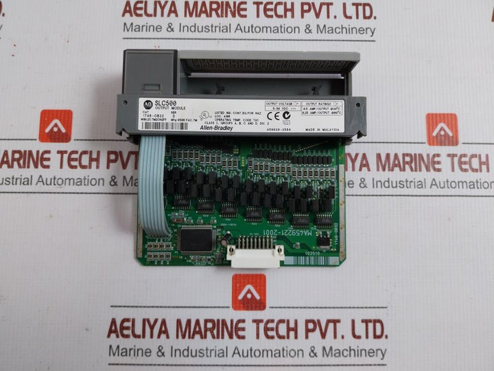 Allen-bradley W/ 1746-p2 Ser C Power Supply 4-slot Rack 1746-a4