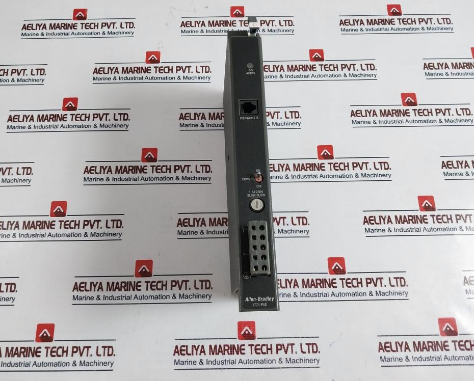 Allen Bradley 1771-A4B B 16 Slot Remote Input Output Chassis Module Rev K03