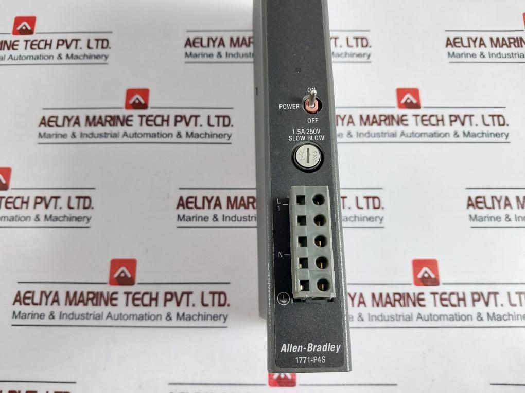 Allen Bradley 1771-A4B B 16 Slot Remote Input Output Chassis Module Rev K03