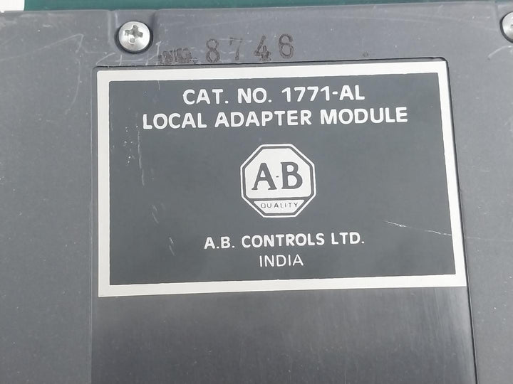Allen-bradley 1771-al Local I/O Adapter Module