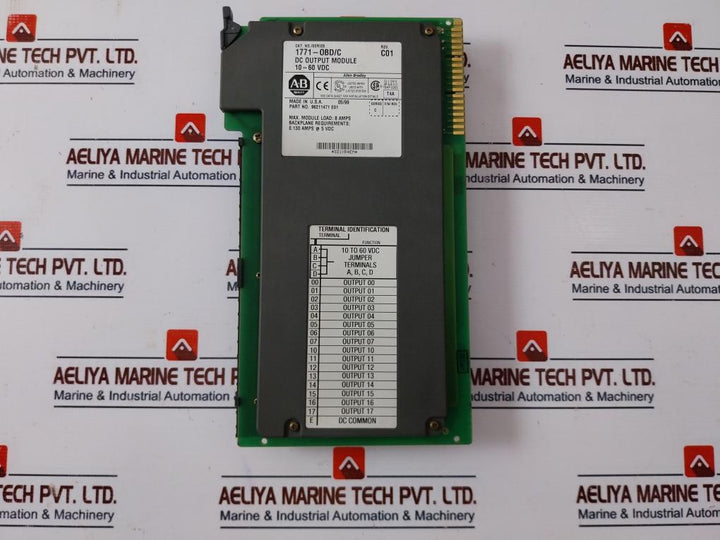 Allen-bradley 1771-ASB Remote I/O Adapter Module Rev C05 97703908 10-30 V