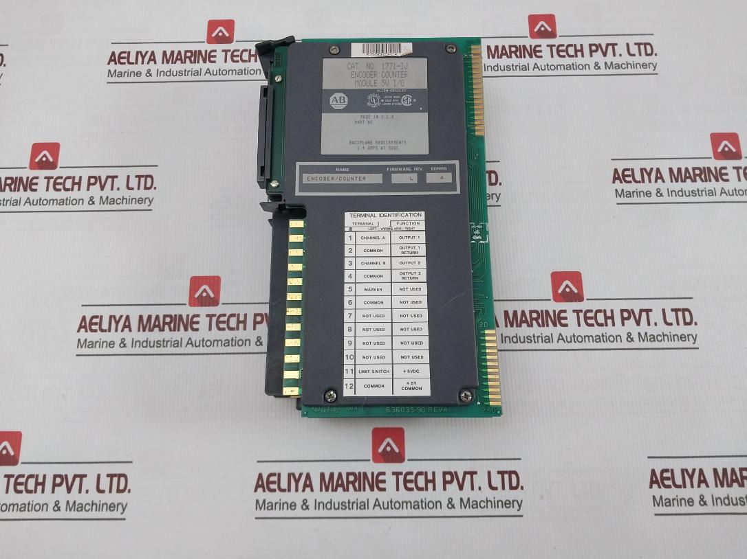 Allen-bradley 1771-ij Encoder Counter Module I/O Series A