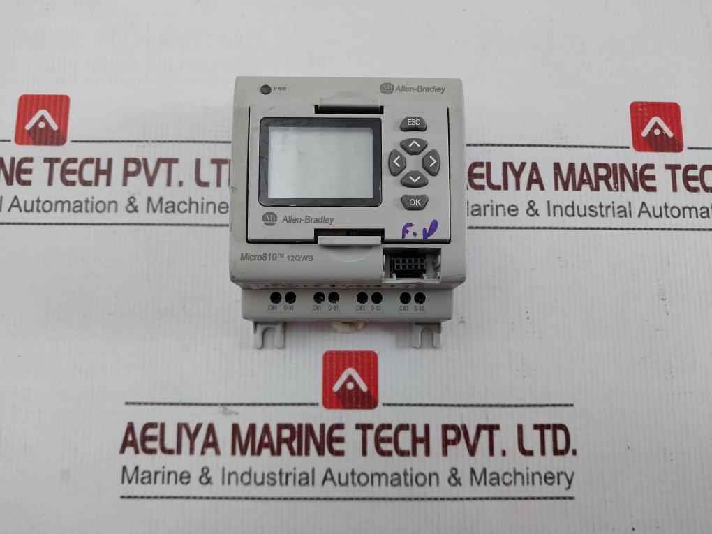 Allen Bradley 12Qwb Controller Micro810 (Not Working)
