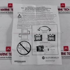 Allen Bradley 1746-c7 Rack Interconnect Cable 15Cm 1580191-021