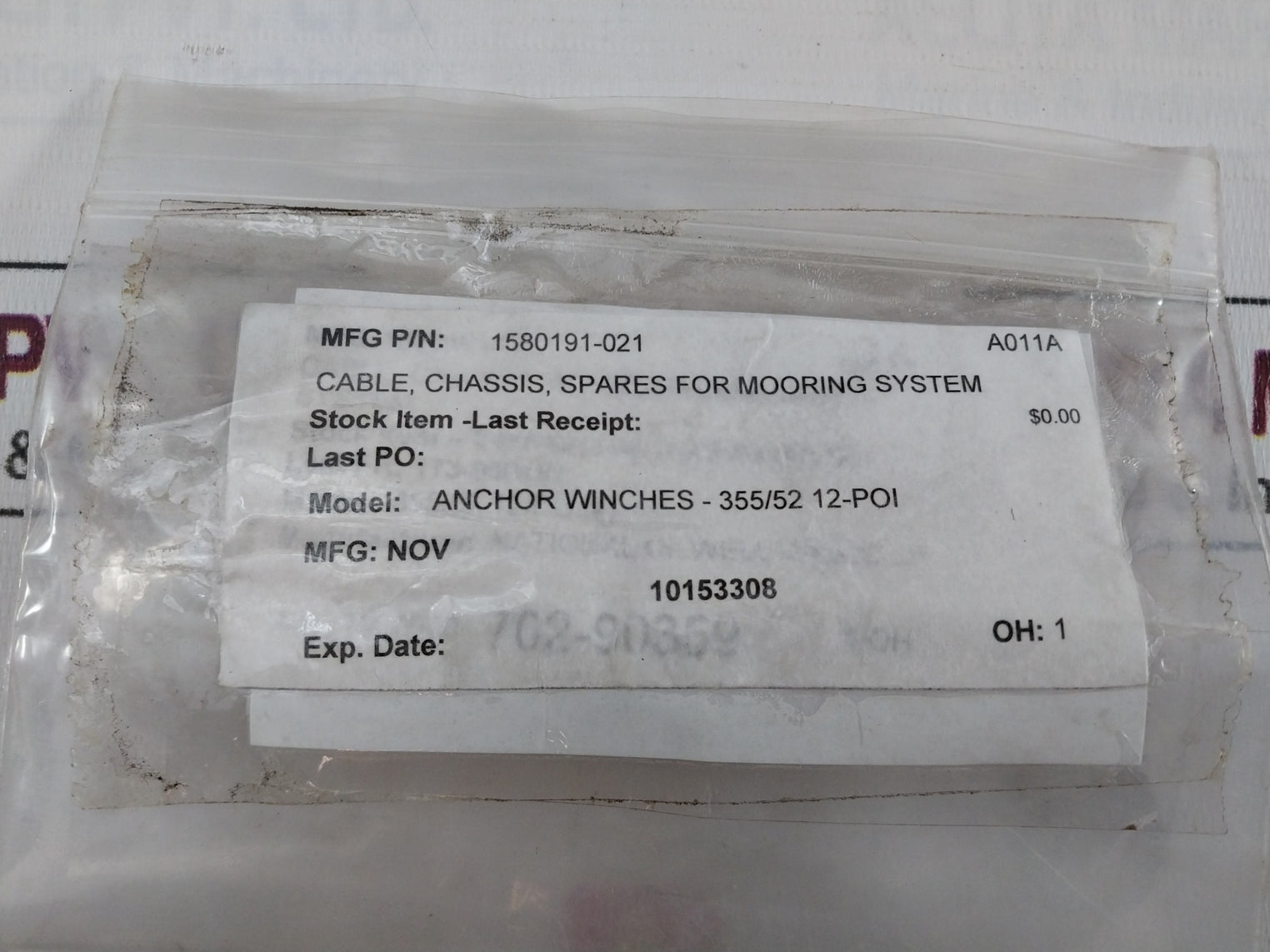 Allen Bradley 1746-c7 Rack Interconnect Cable 15Cm 1580191-021