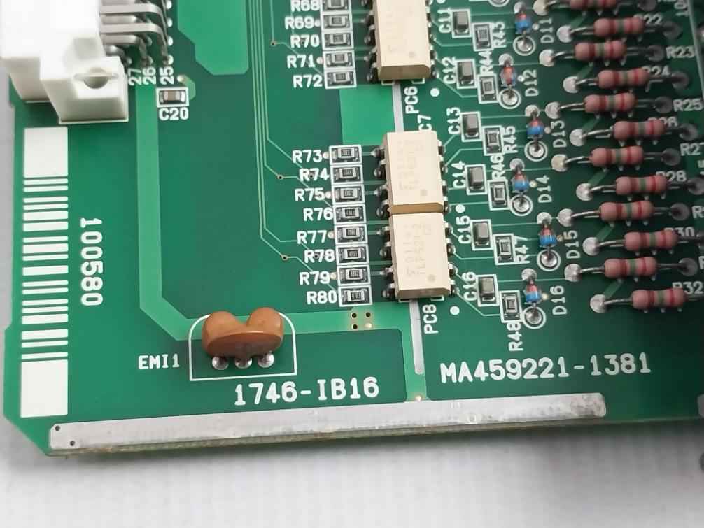 Allen Bradley 1746-ib16 Input Module Series C 3201 10-30 Vdc