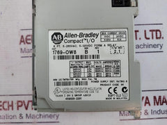 Allen Bradley 1769-ow8 Compact I/O Ab Ac/Dc Relay Output Module