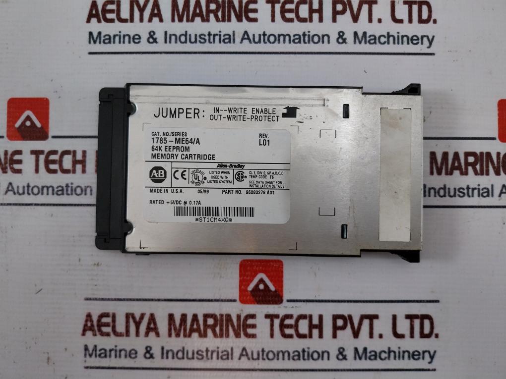 Allen Bradley 1771-a1B B, 1771-p4S, Plc-5/40 + Prosoft Comm Interface Module