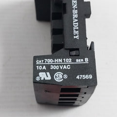 Allen Bradley 700-hn102 Relay Socket 10A 300Vac