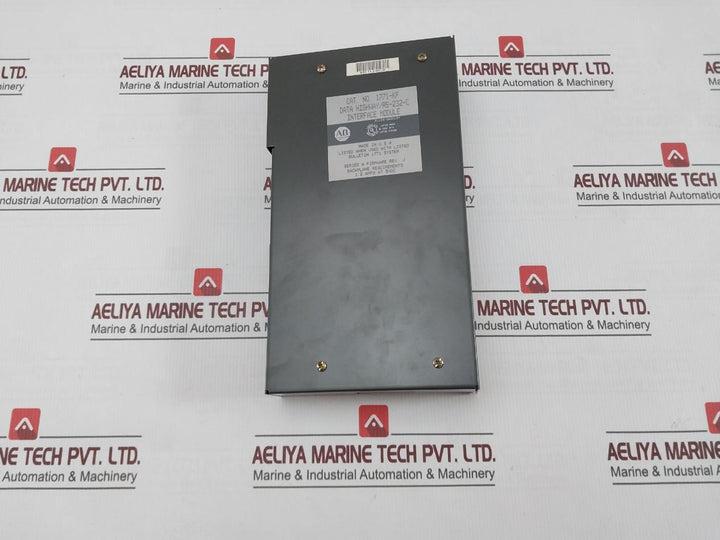 Allen Bradley 1771-kf Communication Controller Module 1.2 Amps At 5Vds